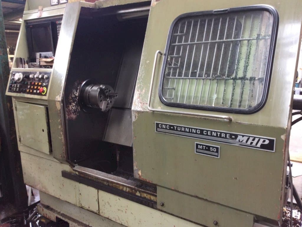 Čelní pohled  na MHP MT-50  stroj