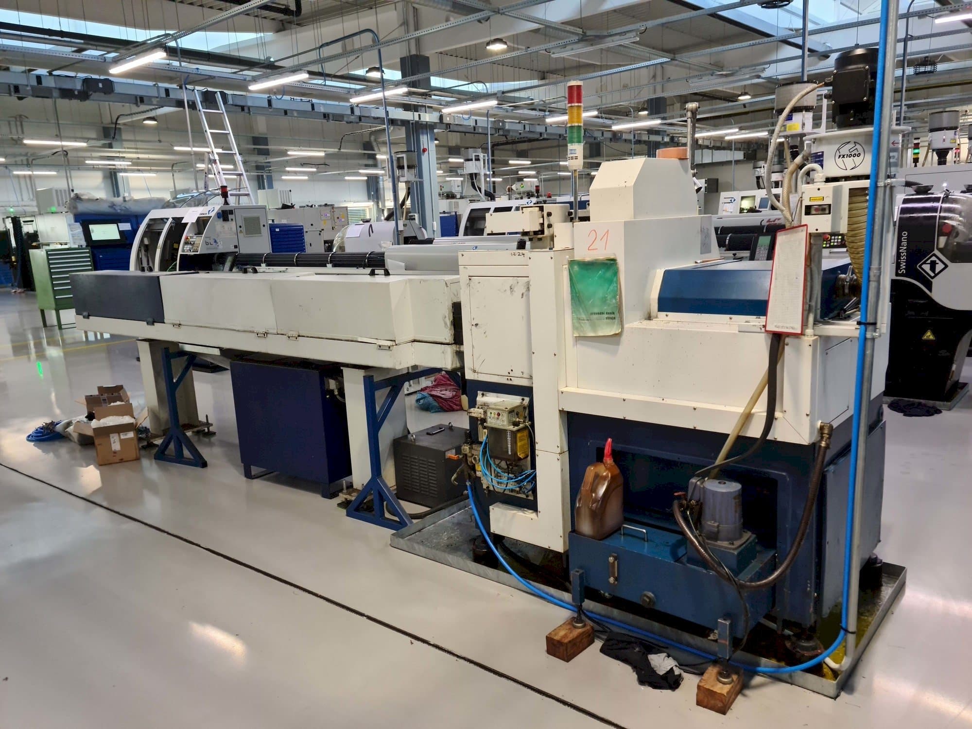 Čelní pohled  na KMT Speed 12  stroj