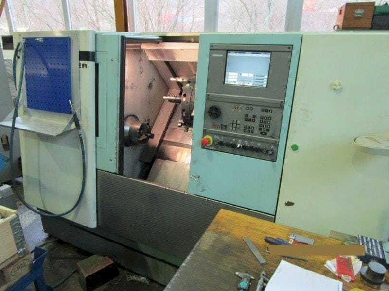 Čelní pohled na Gildemeister CTX 310 V3 stroj