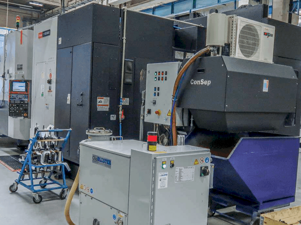 Čelní pohled na Mazak NEXUS HCN 6000 II stroj