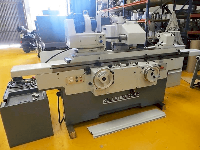 Čelní pohled na KELLENBERGER 1000 U stroj