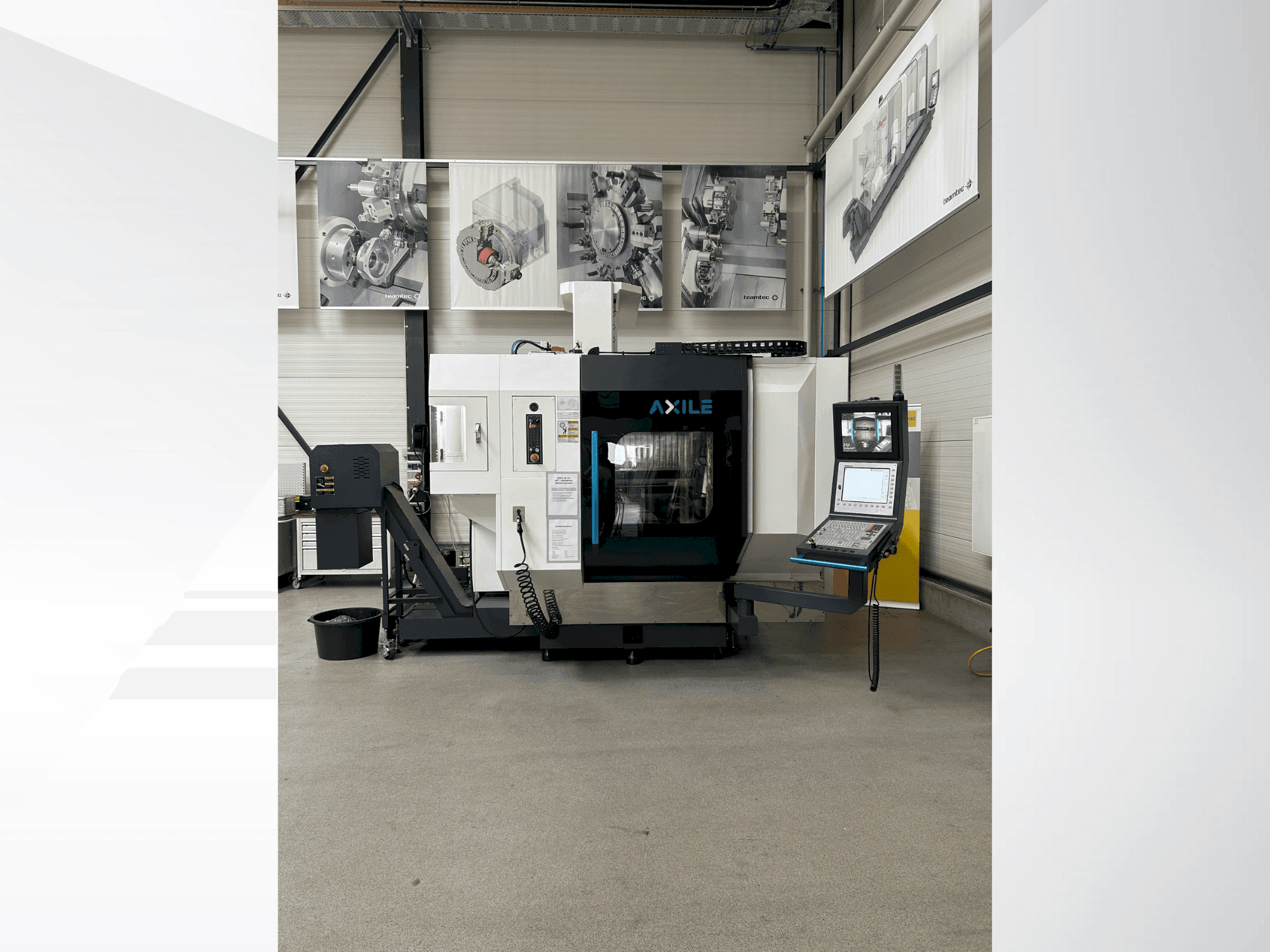 Čelní pohled  na AXILE G6i  stroj