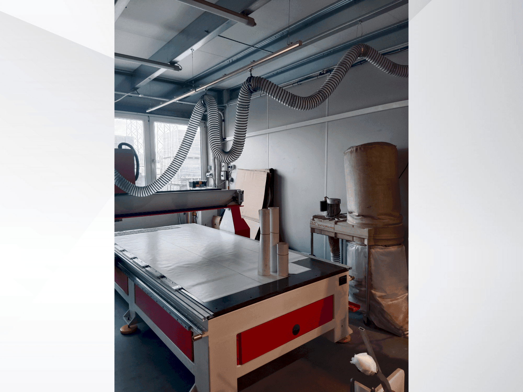 Čelní pohled  na H. Winter Routermax Basic 1325 Eco  stroj