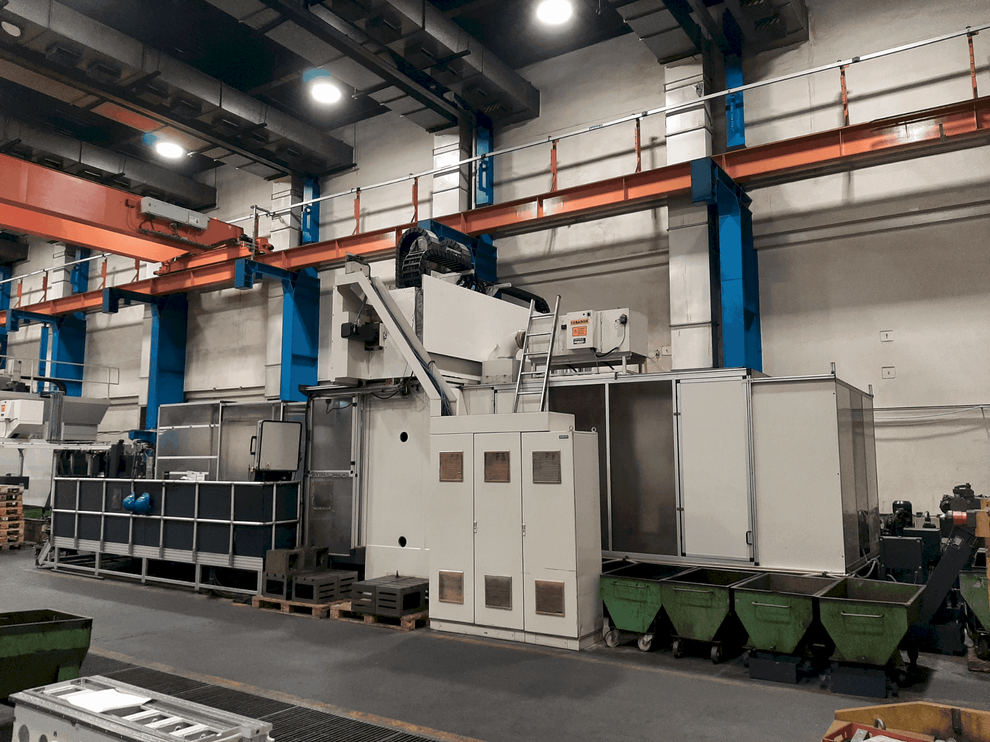 Čelní pohled  na MIKROMAT 20V  stroj