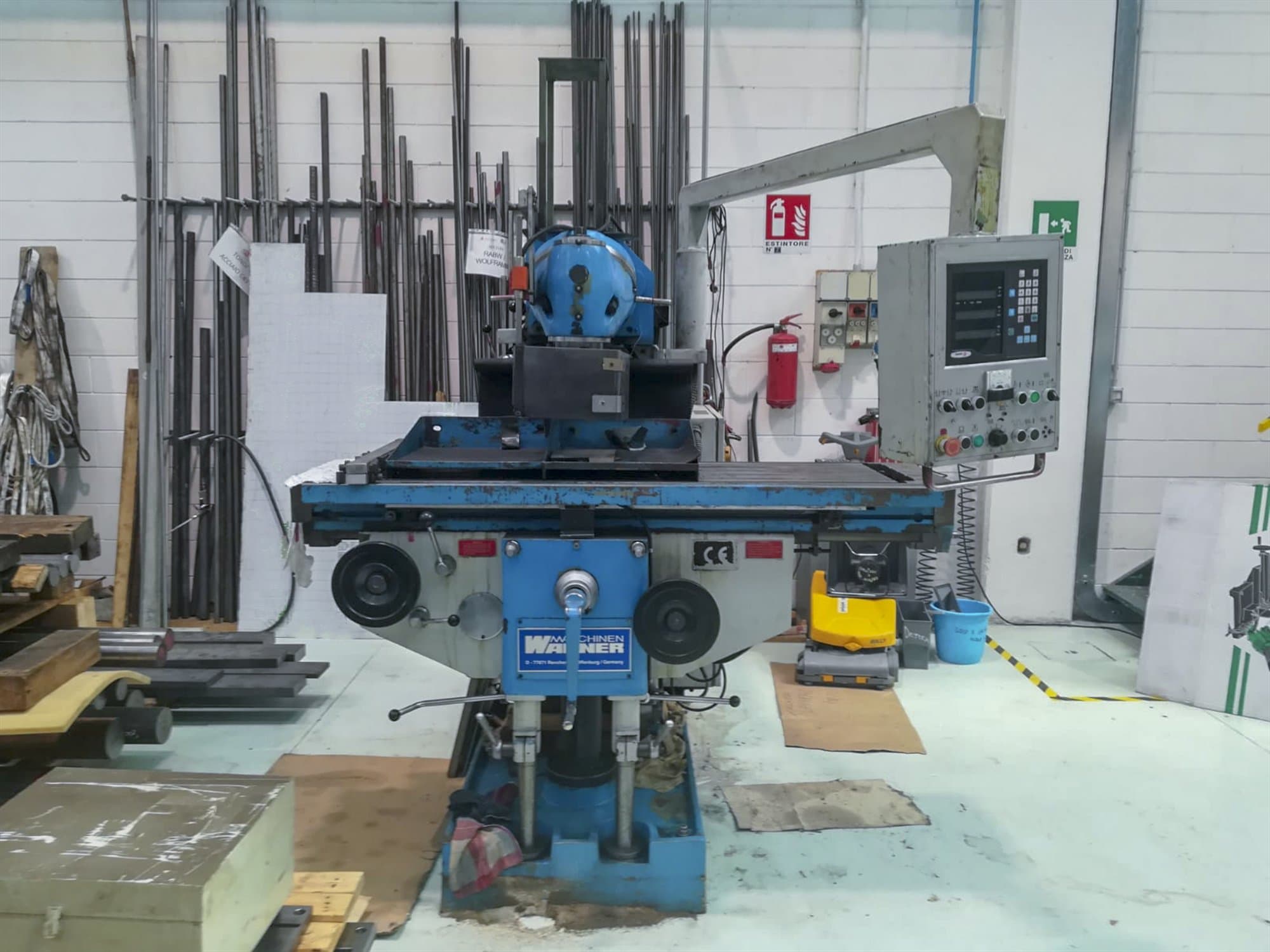 Čelní pohled  na WAGNER FCQ 1635 stroj