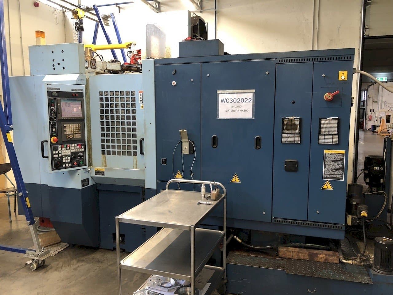 Čelní pohled na Matsuura H Plus-300 stroj