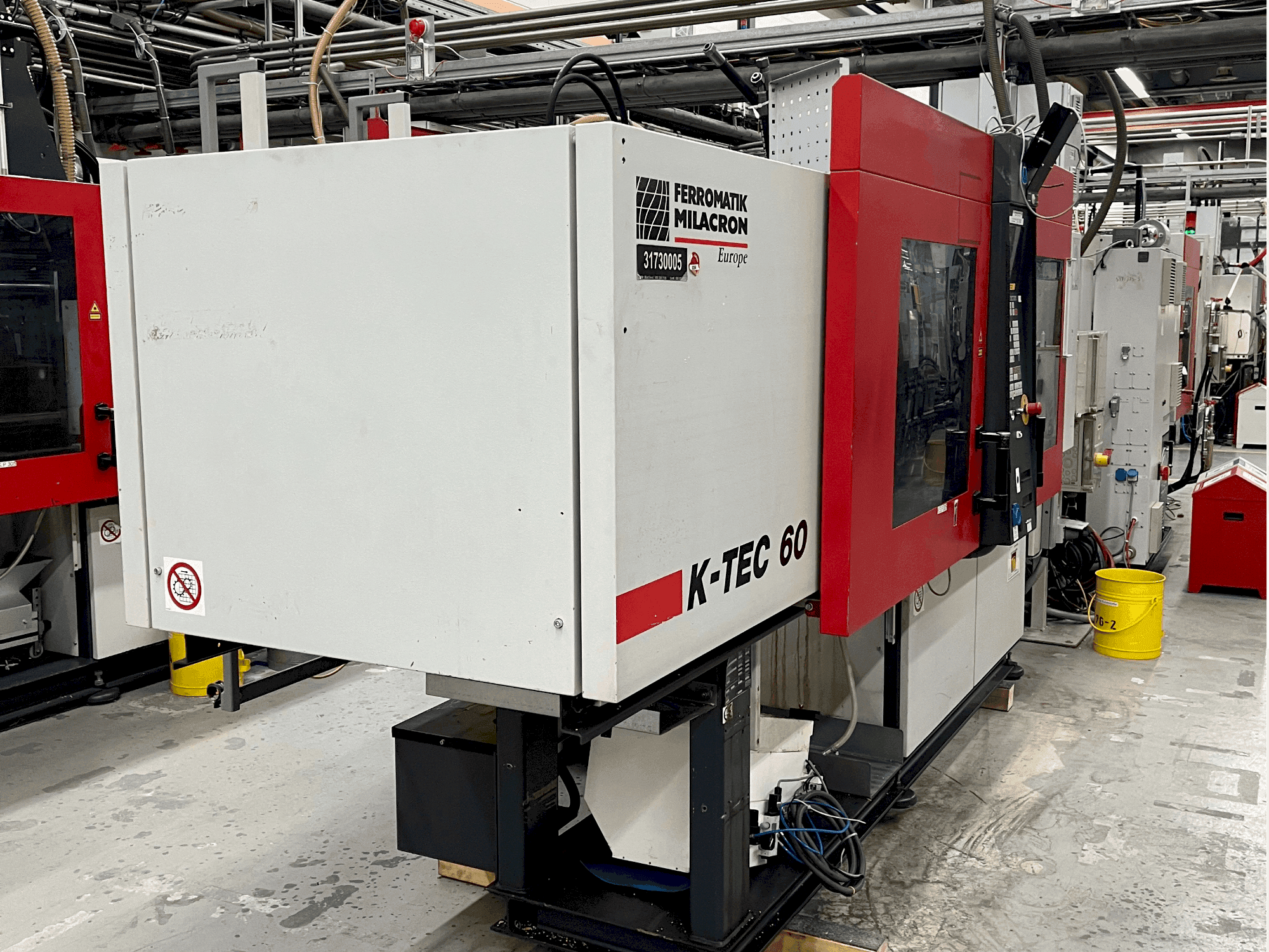 Čelní pohled na FERROMATIK K-TEC 60 S stroj