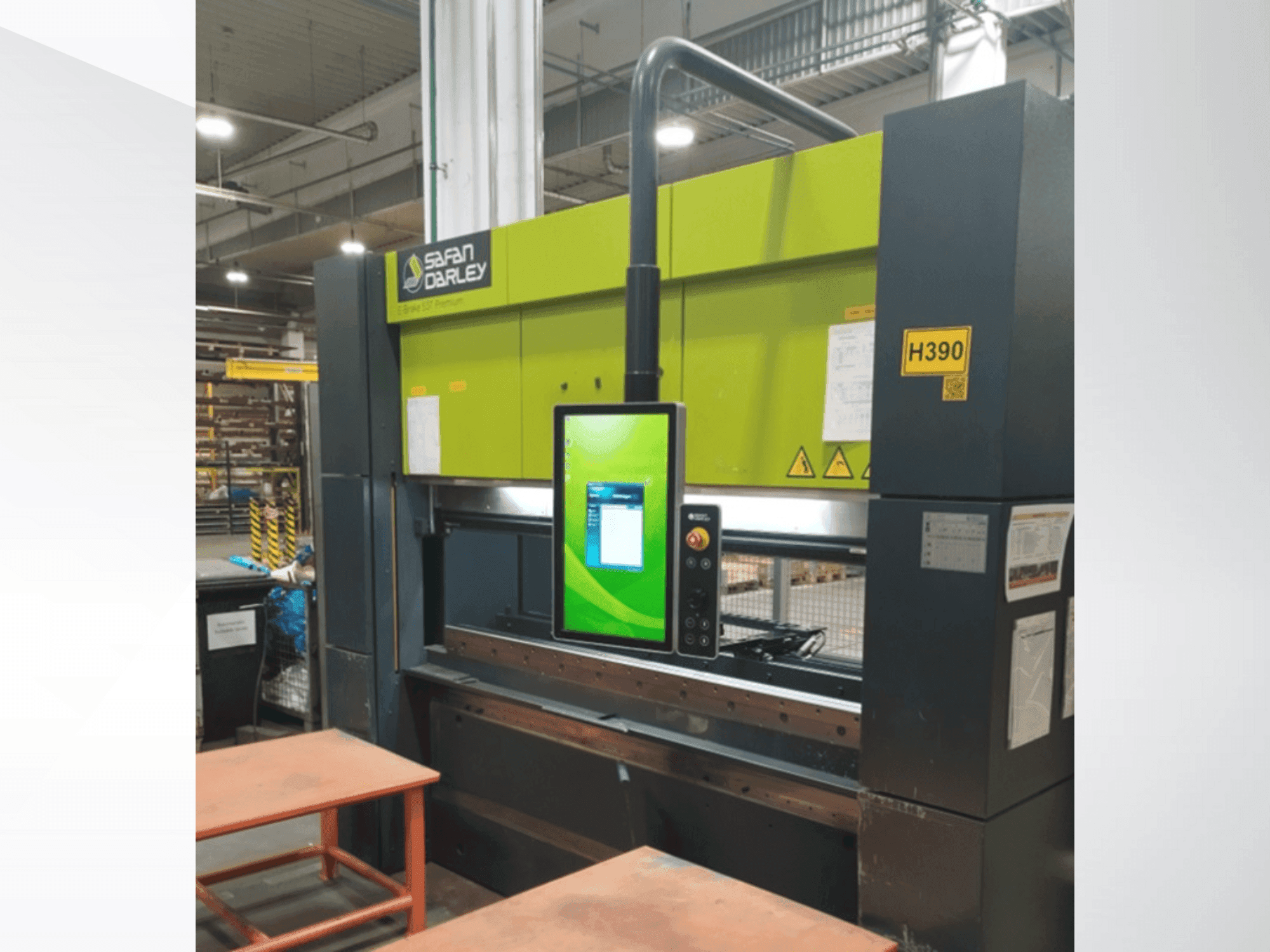 Čelní pohled na Safan SAFAN DARLEY E-BRAKE premium 50-2050 stroj