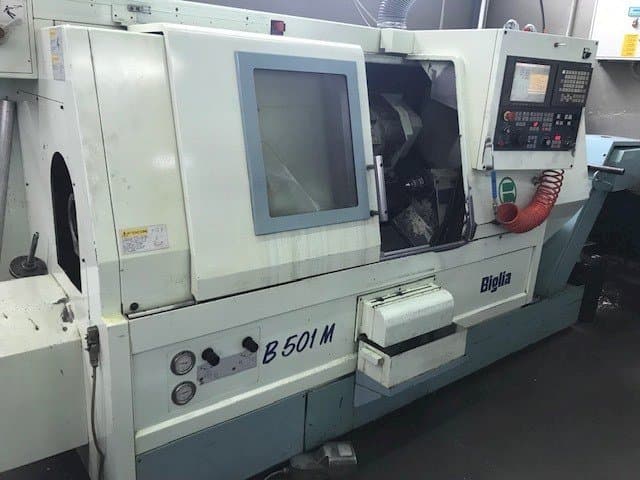 Čelní pohled  na Biglia B501  stroj