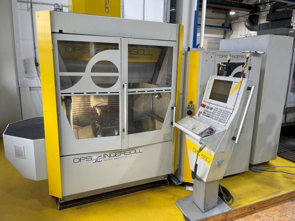 Čelní pohled na OPS-INGERSOLL 650 stroj