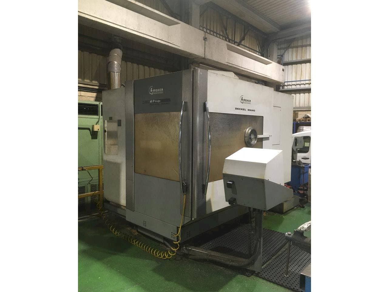Čelní pohled  na DECKEL MAHO DMU 60P hi-dyn  stroj