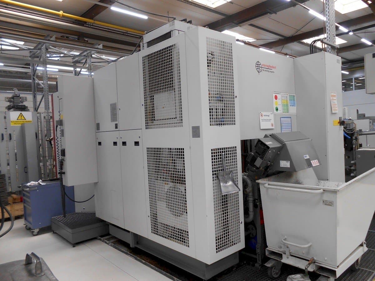 Levý boční pohled na Heckert HEC 500 D XXL stroj