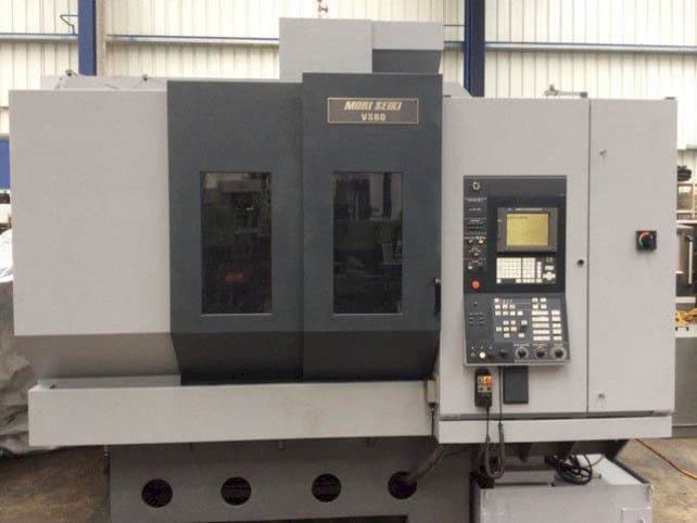 Čelní pohled  na MORI SEIKI VS 60  stroj