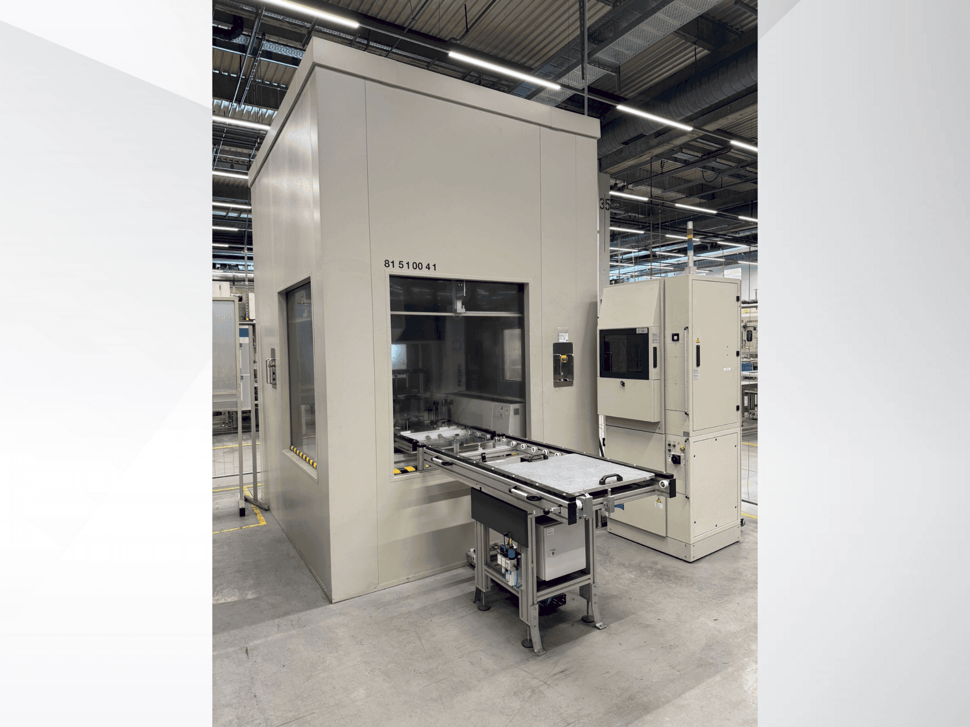 Čelní pohled  na HOFMANN CVK11-BH4  stroj