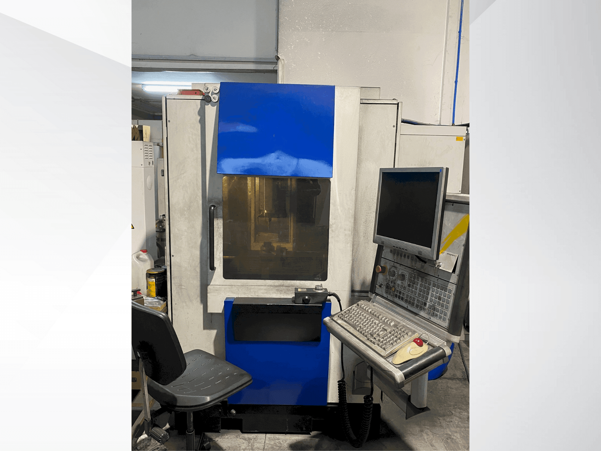 Čelní pohled  na OPS INGERSOLL 600  stroj