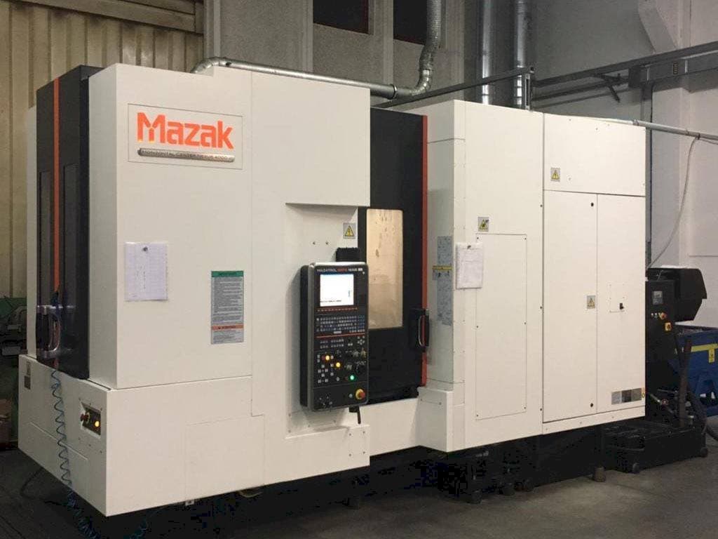 Čelní pohled na Mazak HC Nexus 4000 MK II stroj