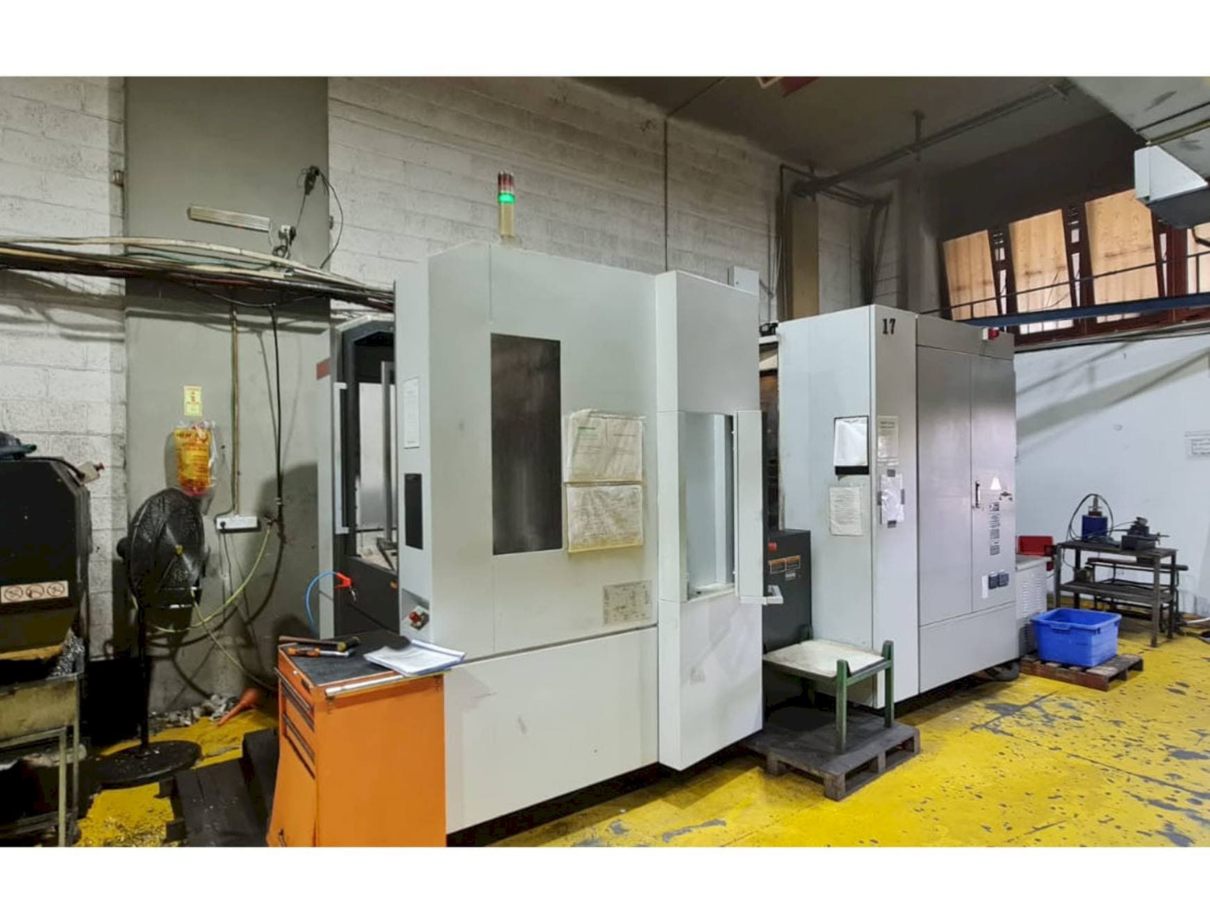 Čelní pohled na MORI SEIKI NH-5000 / 40DCG stroj