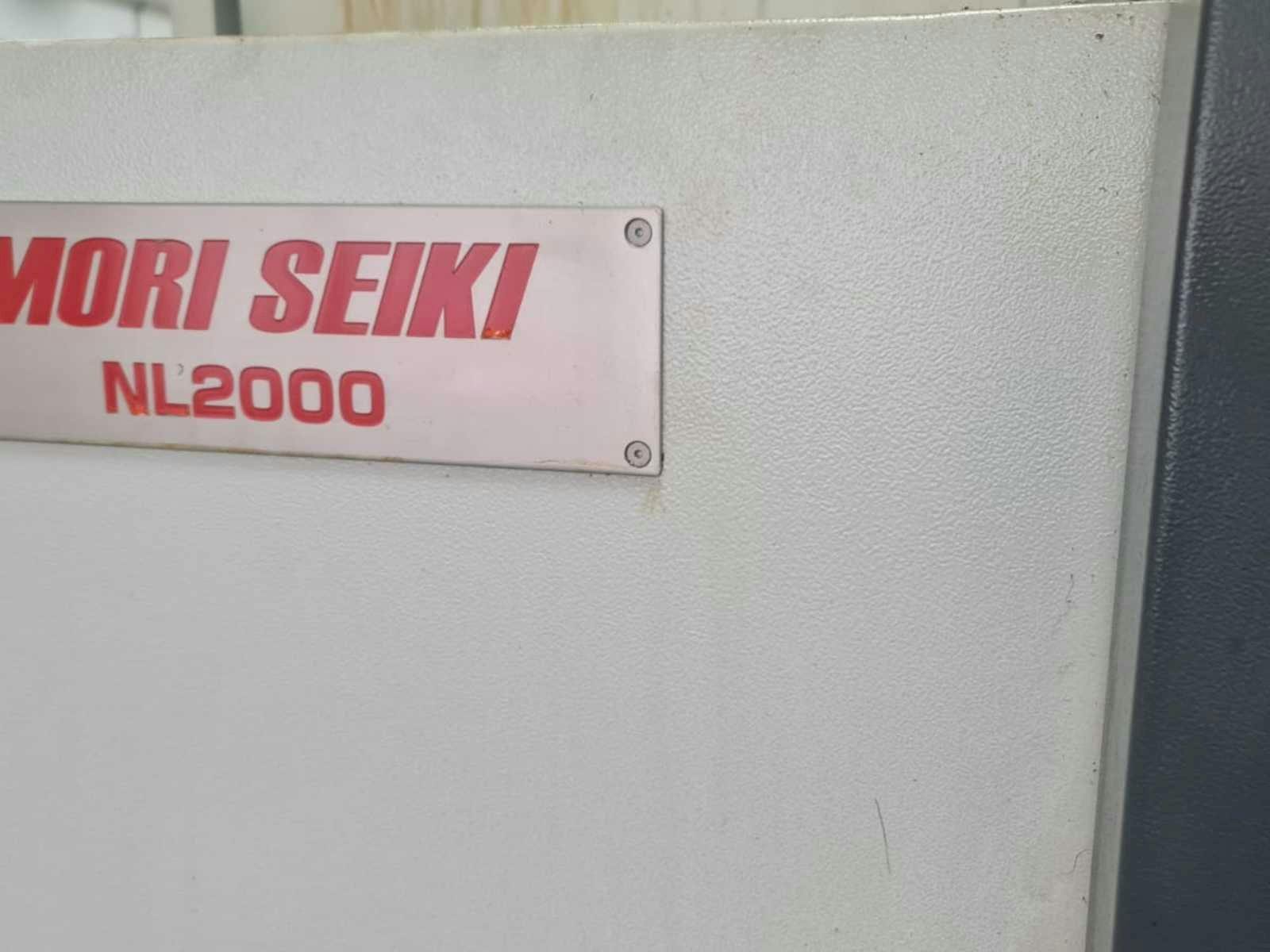 Čelní pohled  na DMG Mori Seiki NL2000Y  stroj