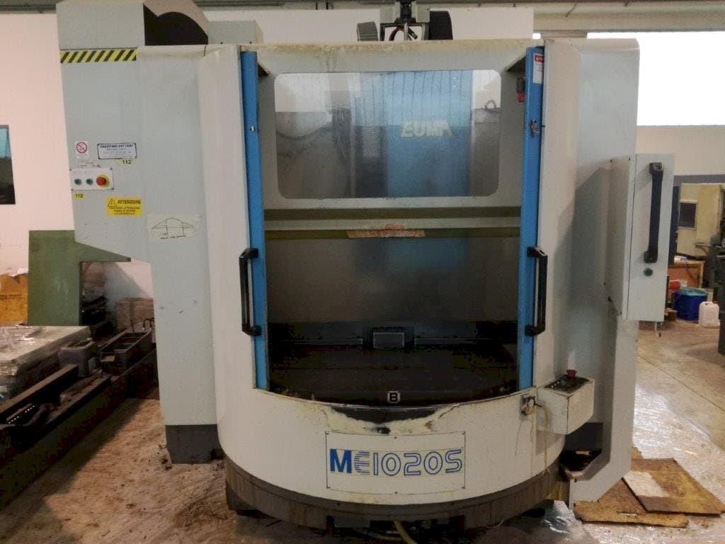 Čelní pohled  na EUMATECH ME-1020 S  stroj