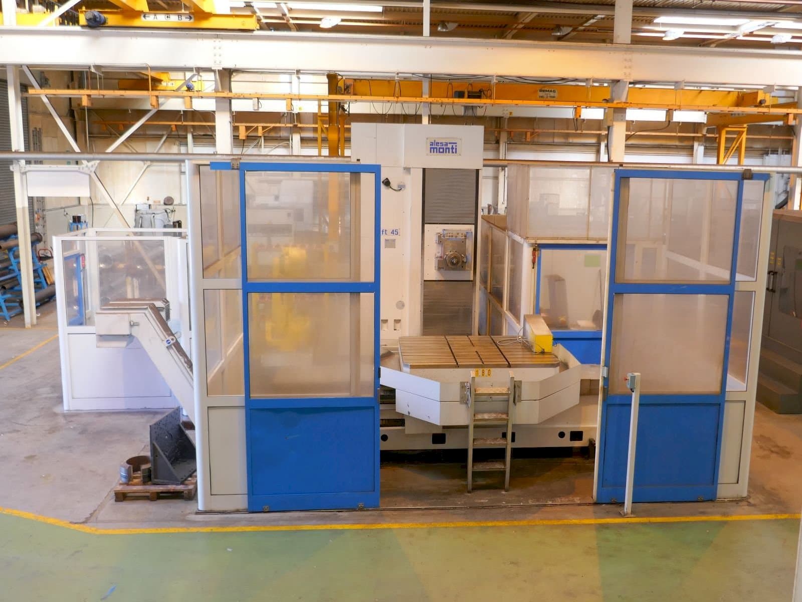 Čelní pohled na ALESA MONTI FT 45 TG stroj