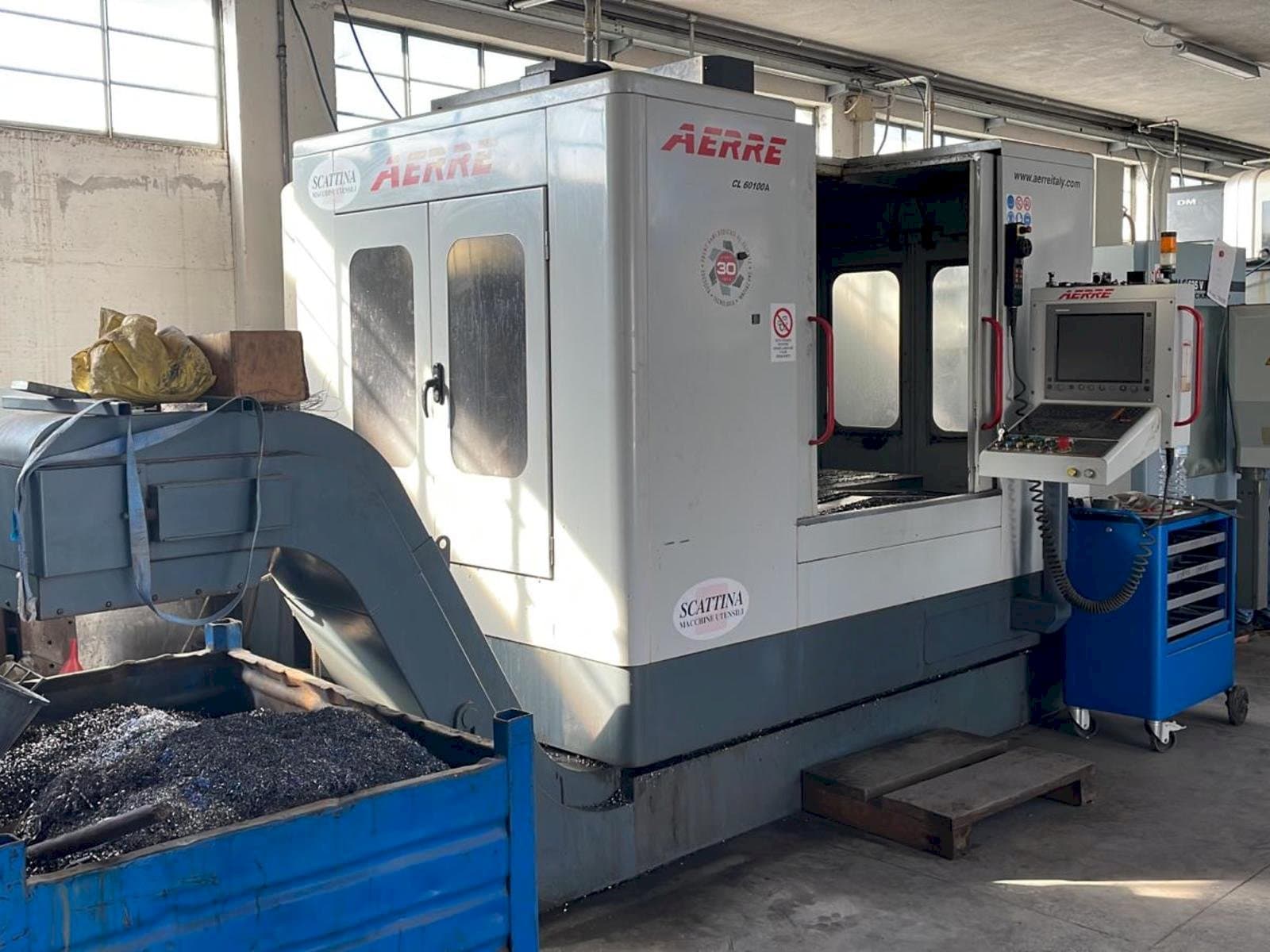 Čelní pohled  na AERRE CL60 100A  stroj