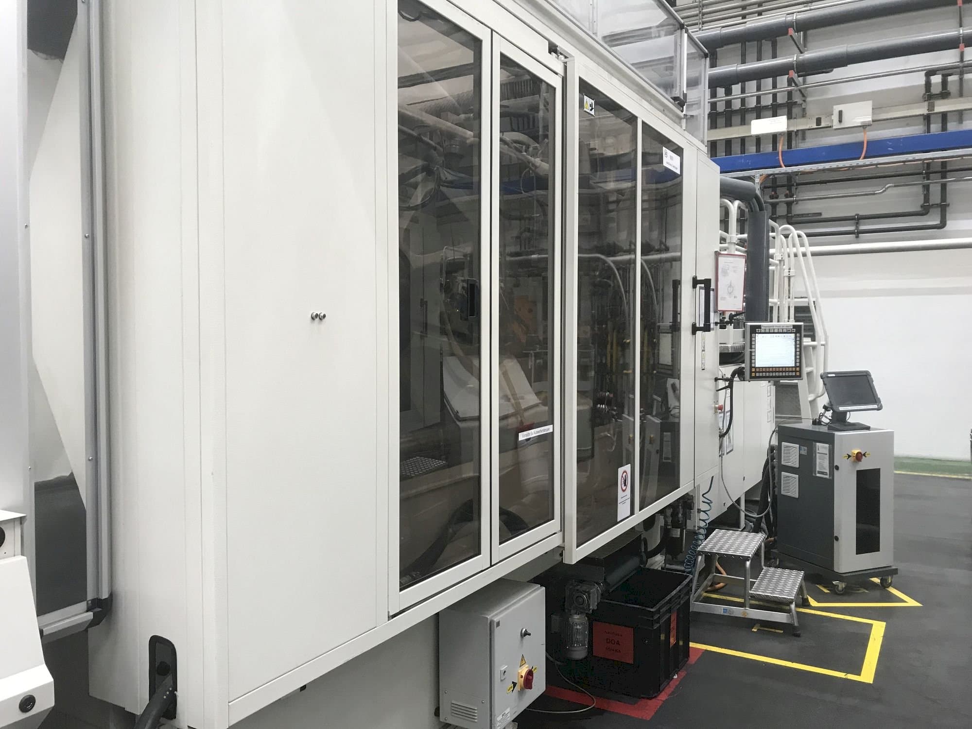 Levý boční pohled na Husky H500 RS 65/60 stroj