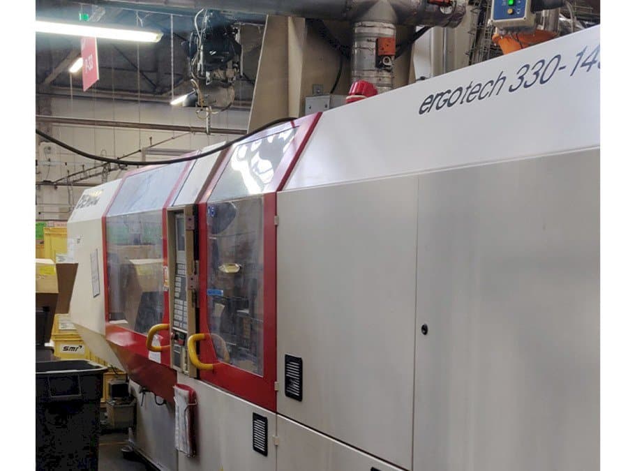 Čelní pohled na DEMAG Ergotech 330-1450 stroj