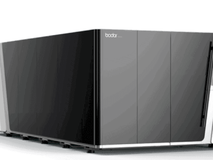 Čelní pohled na Bodor Dream3 stroj