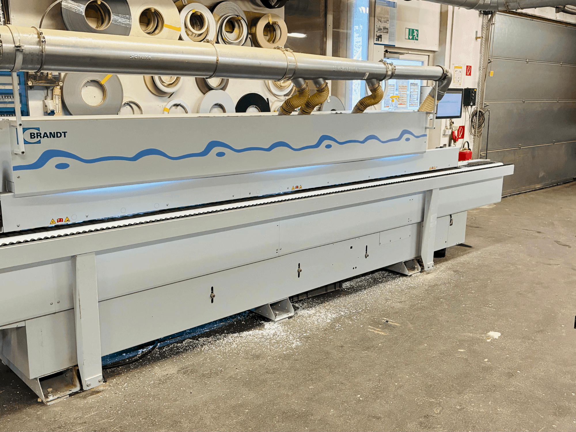 Čelní pohled  na BRANDT OPTIMAT KDF 440 C  stroj