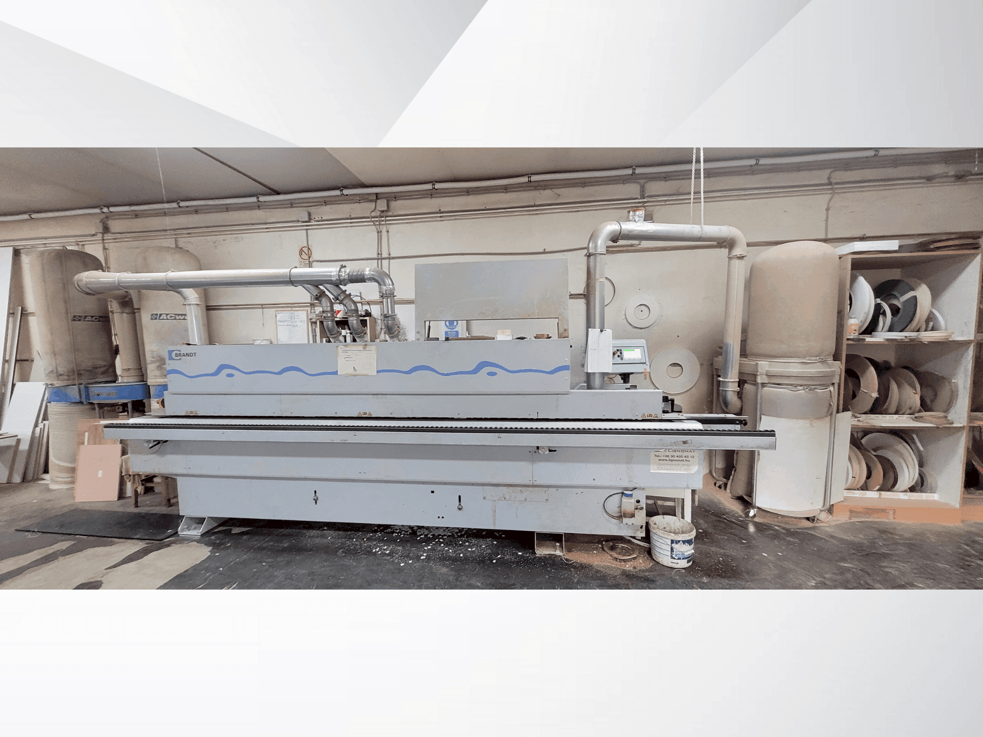 Čelní pohled  na BRANDT KDF 230C Ambition 1230 FC  stroj