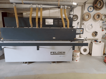 Čelní pohled na FELDER G480 stroj