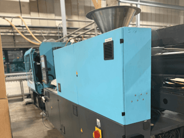 Čelní pohled na SUMITOMO SHI DEMAG El-Exis S250/630-1600 stroj
