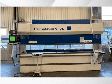 Čelní pohled na TRUMPF Trumabend V170 stroj