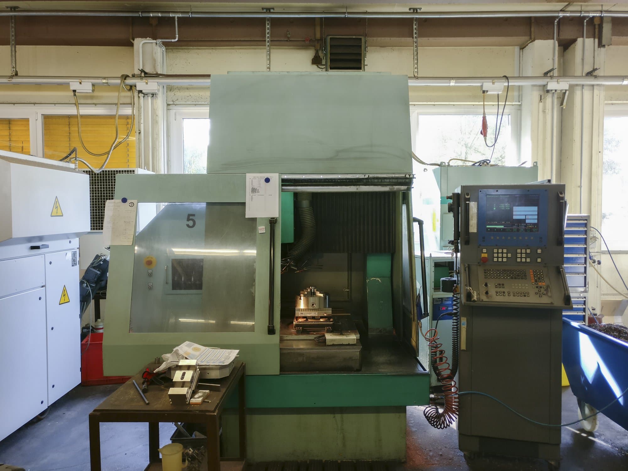 Čelní pohled  na DIGMA 700 GC stroj