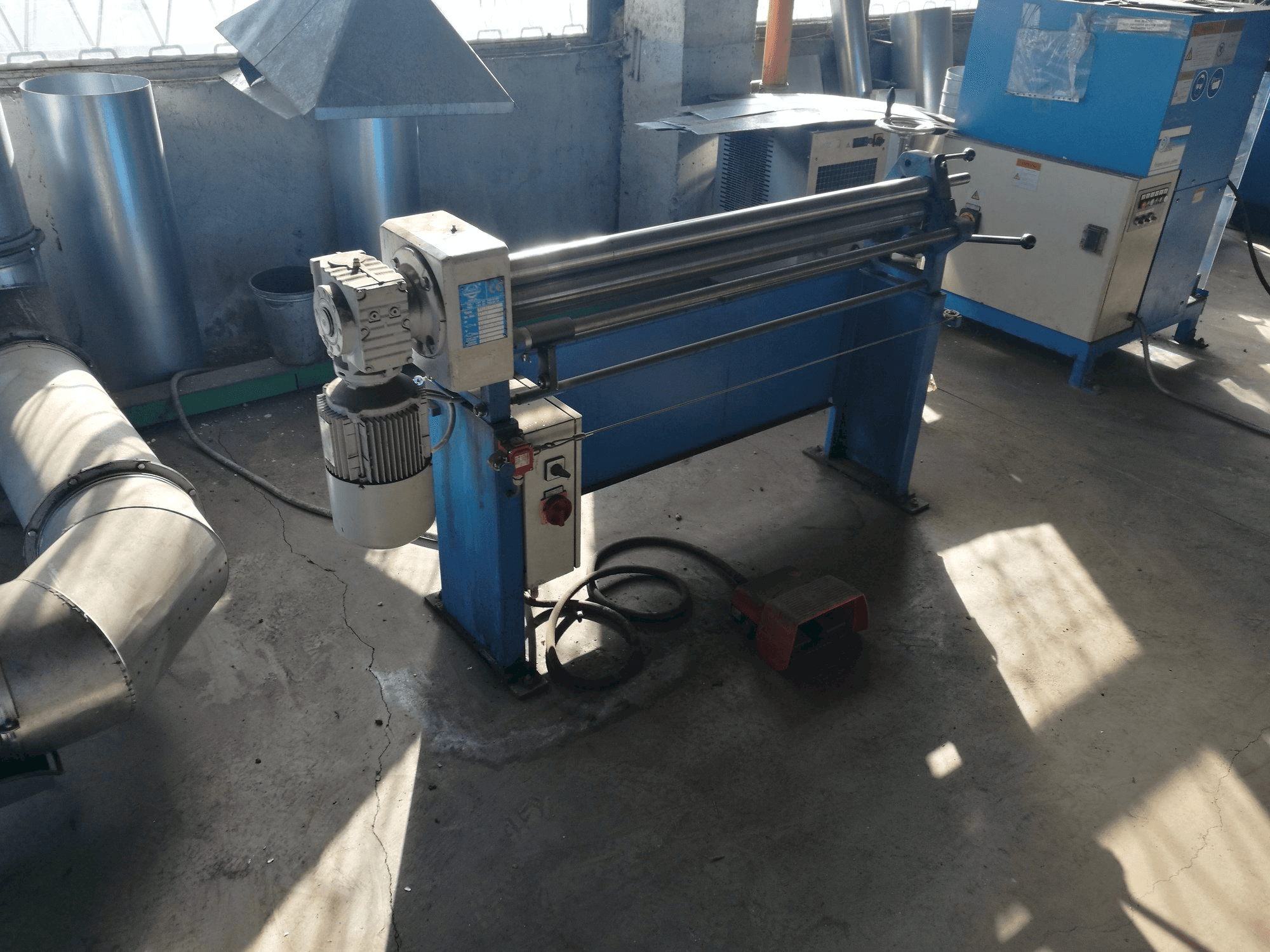 Čelní pohled na SPIRO RME 60/128 stroj