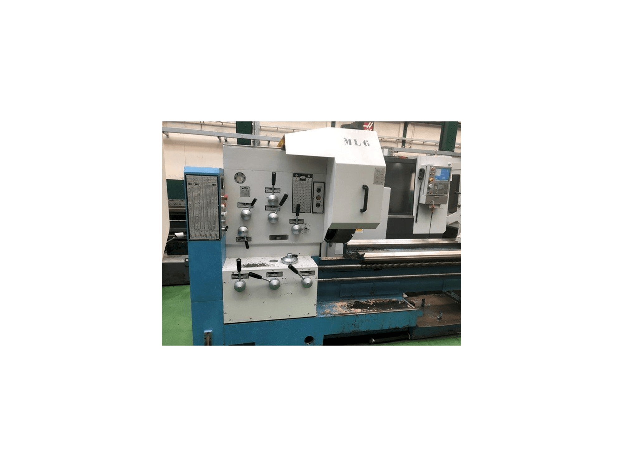 Čelní pohled na Poreba TPK 80x4000 stroj