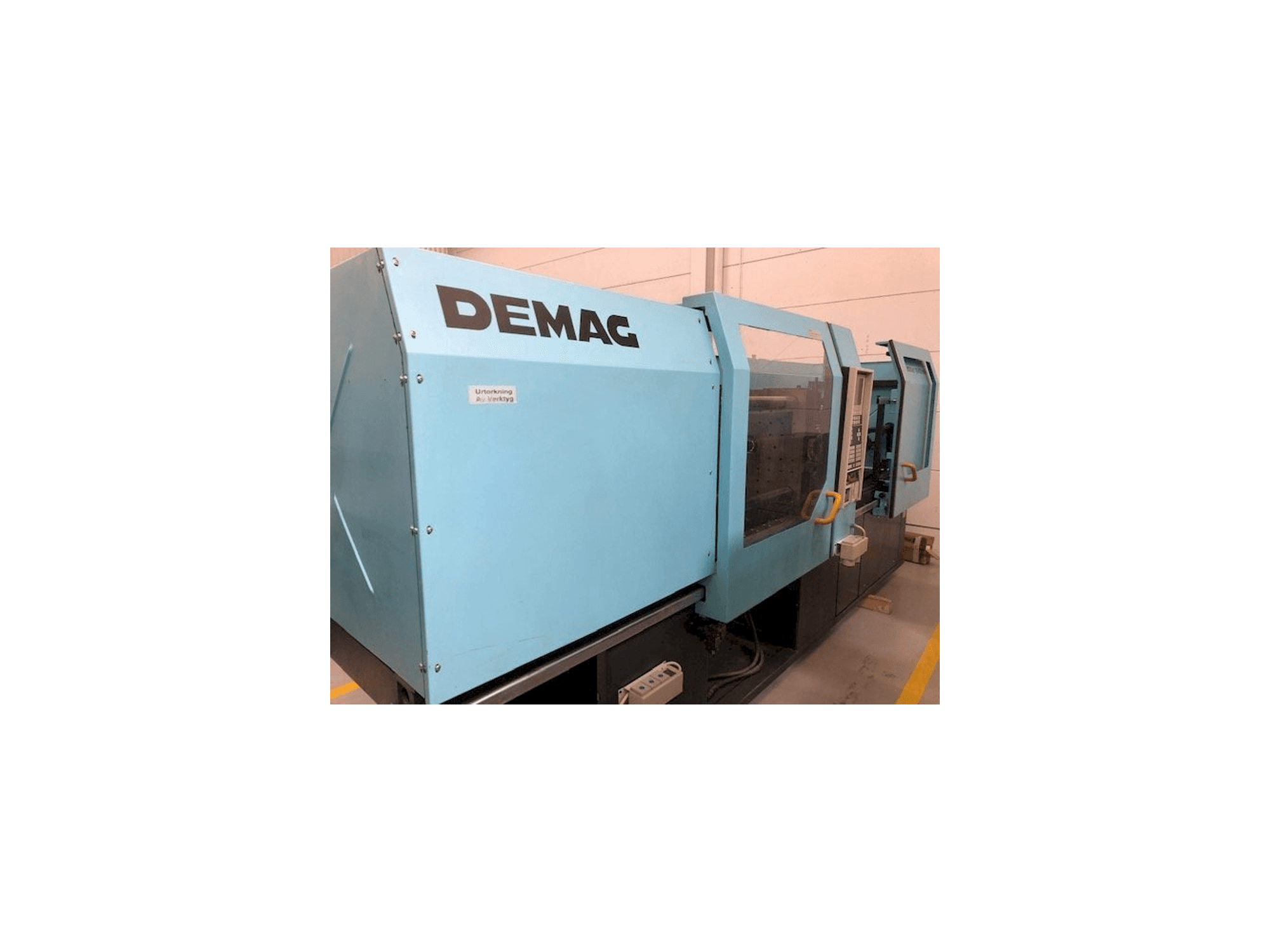 Čelní pohled na DEMAG Ergotech System 1100-430 stroj