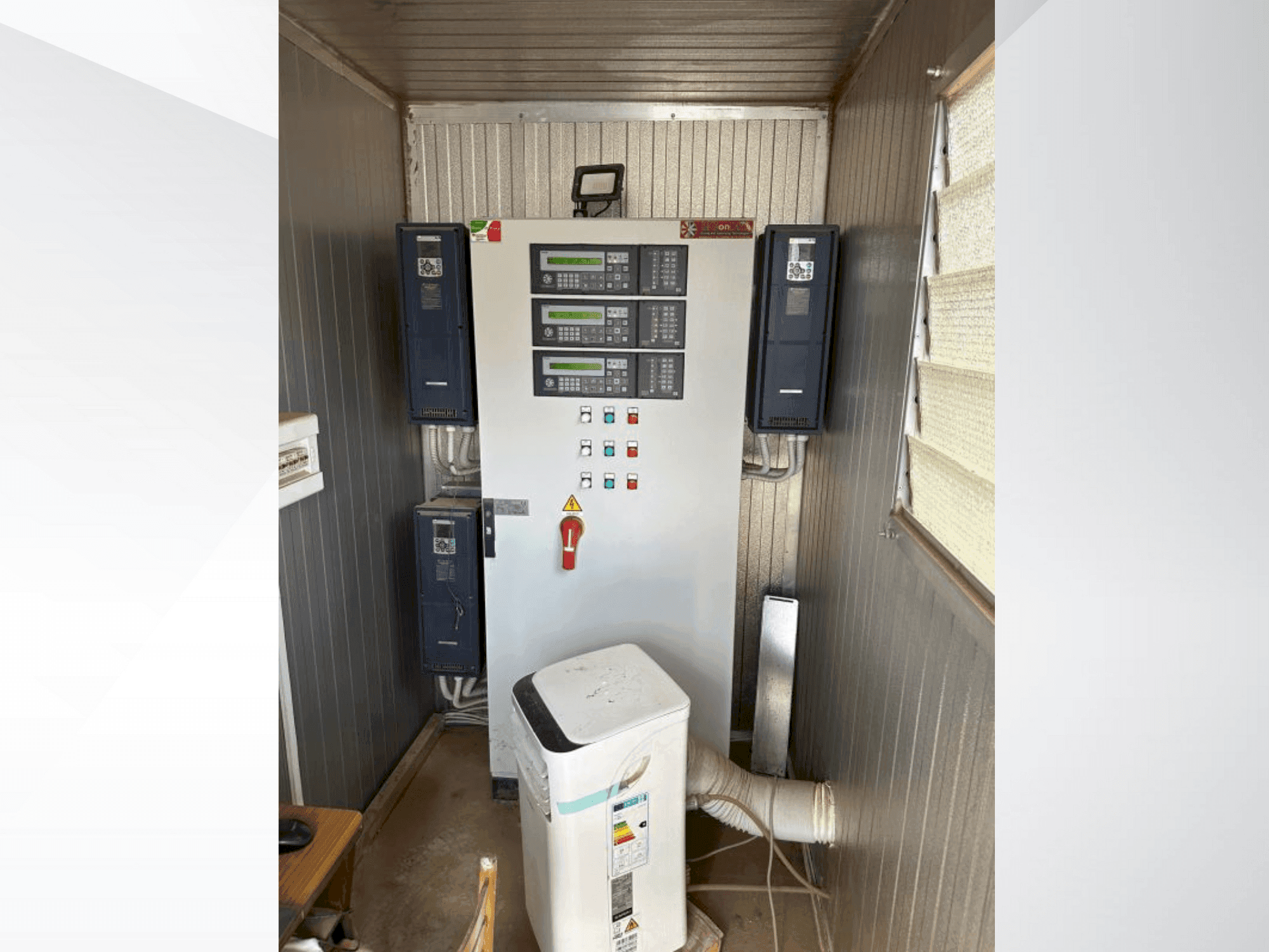 Čelní pohled na BIGonDRY LEM 96.73.41 stroj