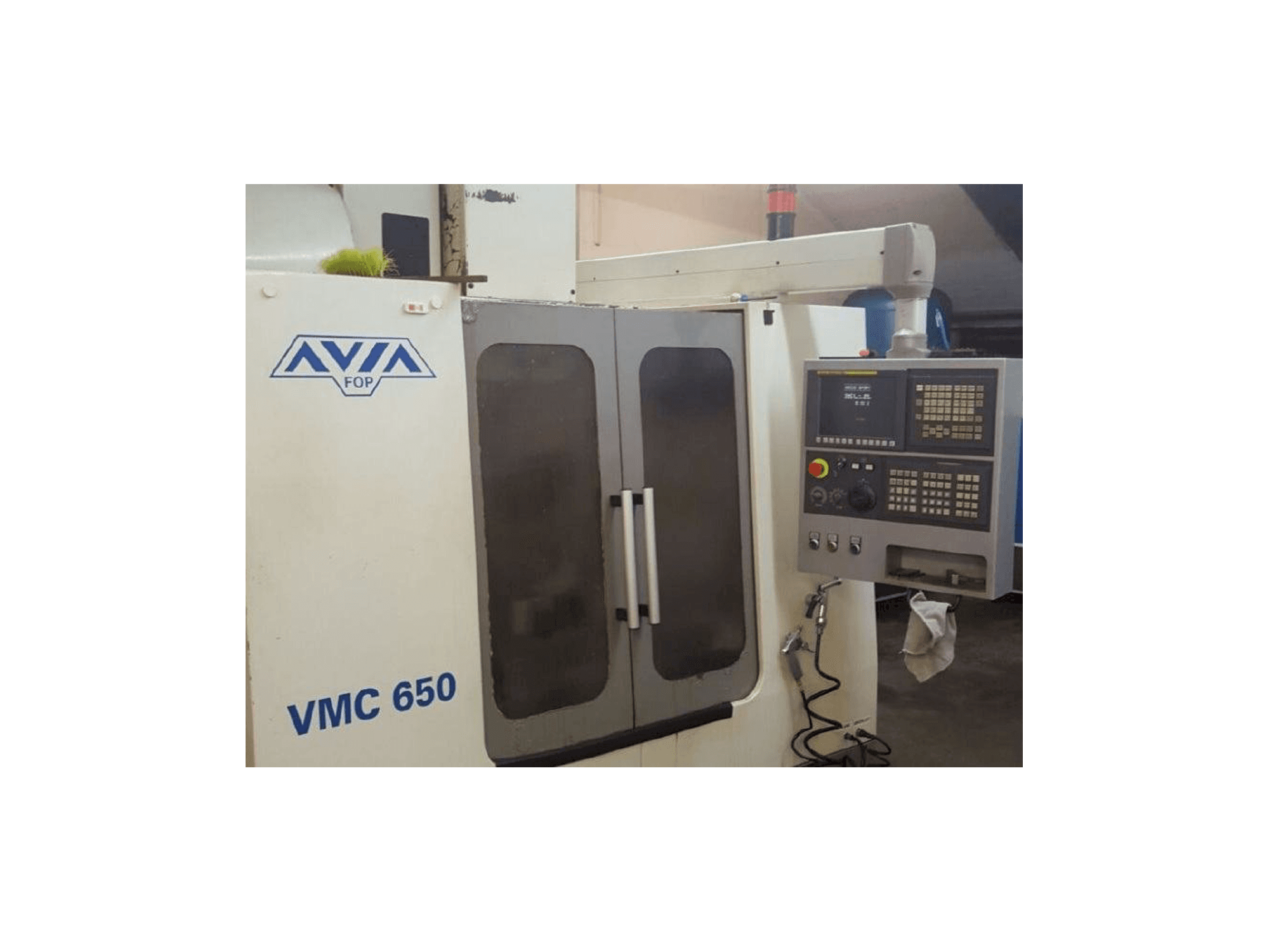 Čelní pohled na Avia VMC 650 stroj