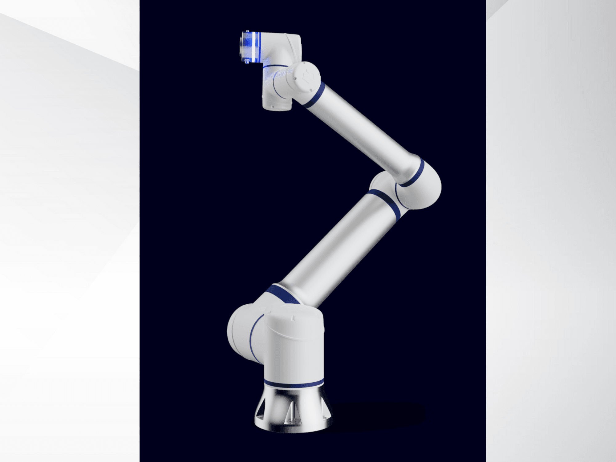 Čelní pohled na ELITE Robots CS625 stroj