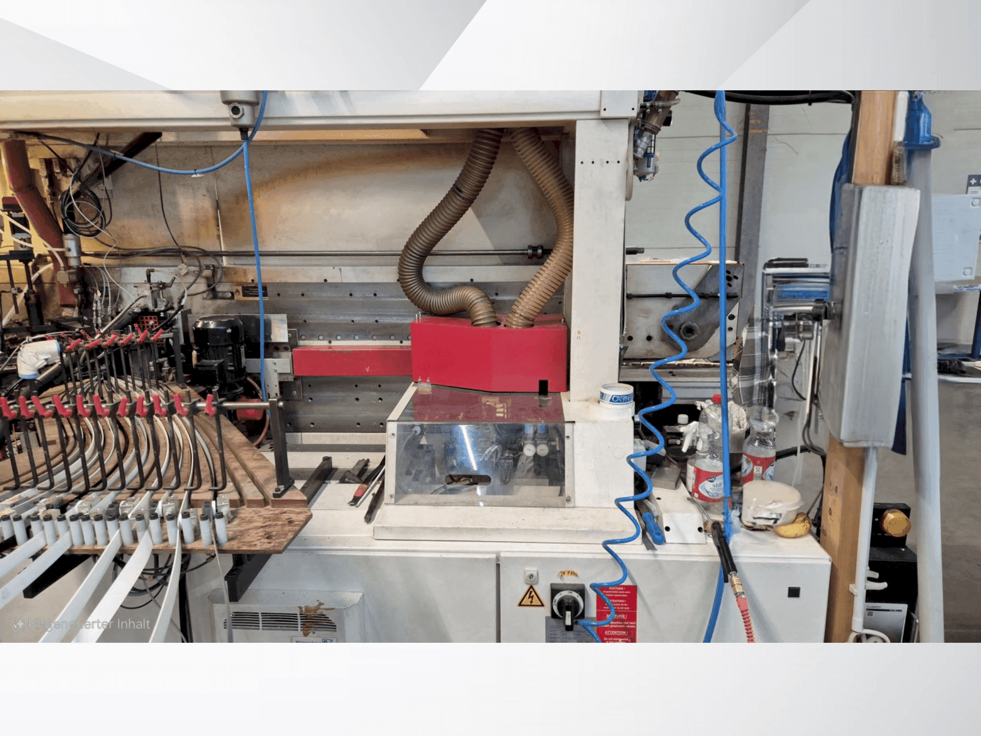 Čelní pohled na IMA Novimat Concept/I/G80/440/R3 stroj