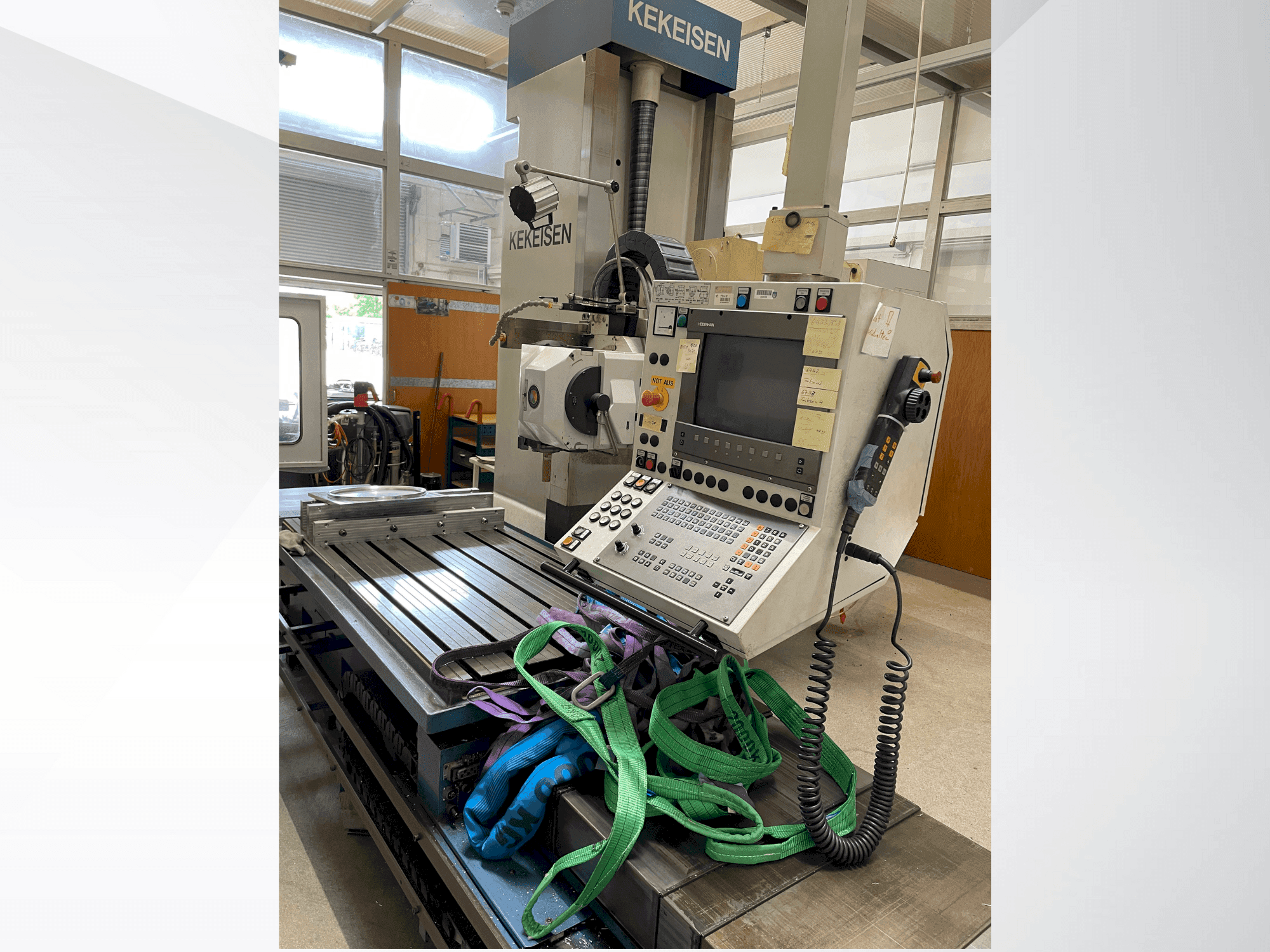 Čelní pohled na Kekeisen UBF 1600/15 stroj