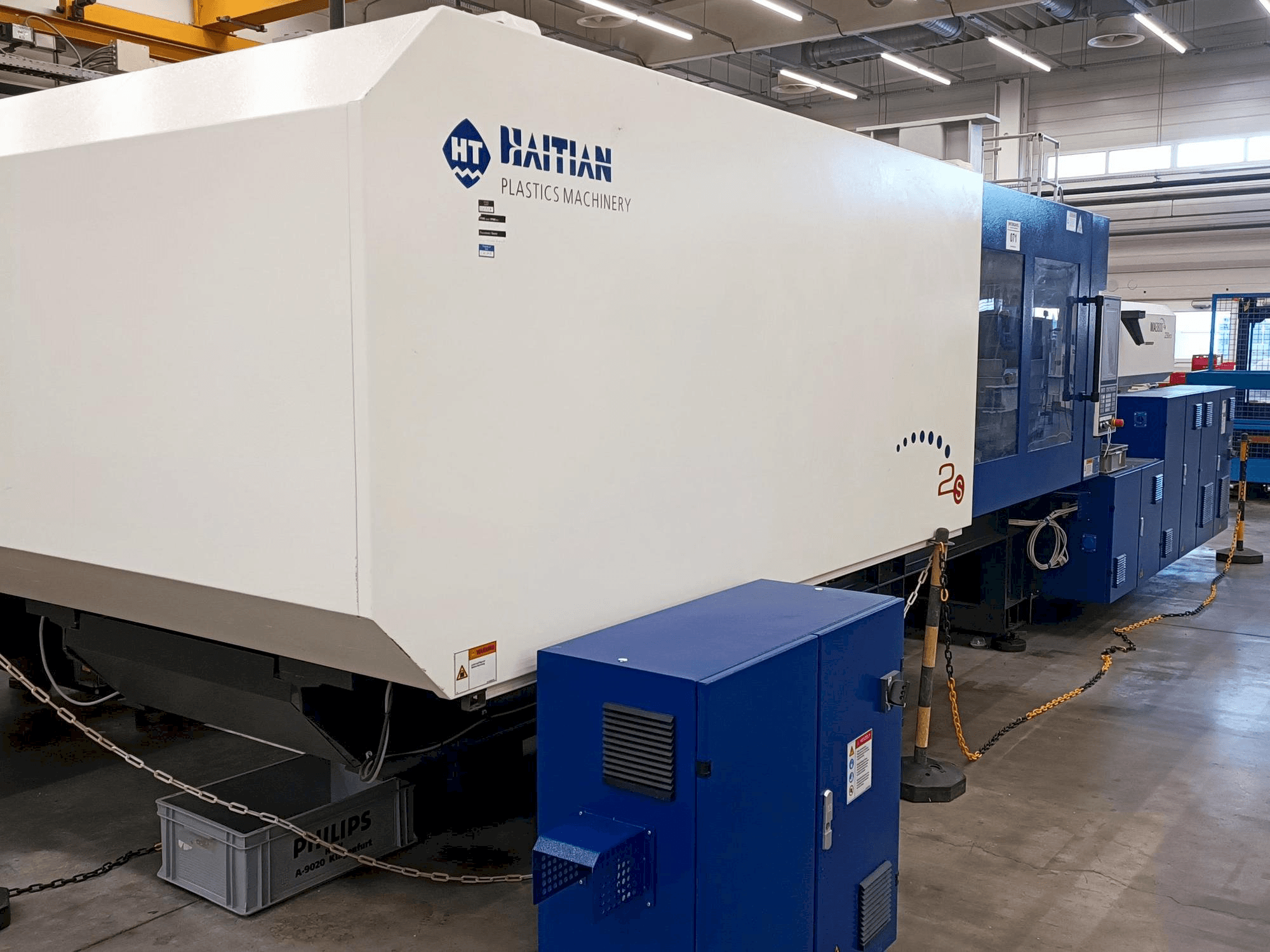 Čelní pohled na HAITIAN Mars II 3800 eco stroj