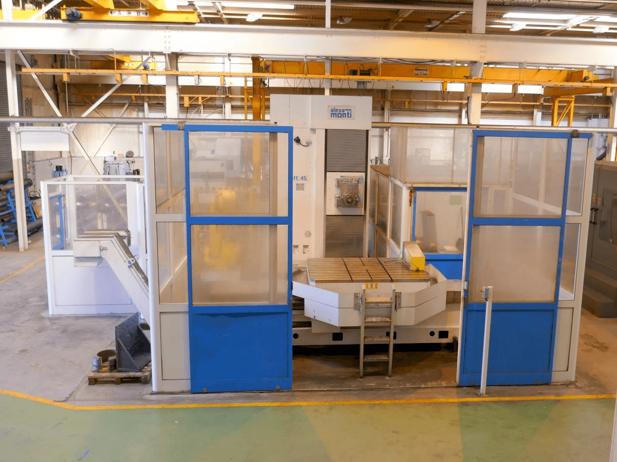 Čelní pohled na ALESA MONTI FT 45 TG stroj