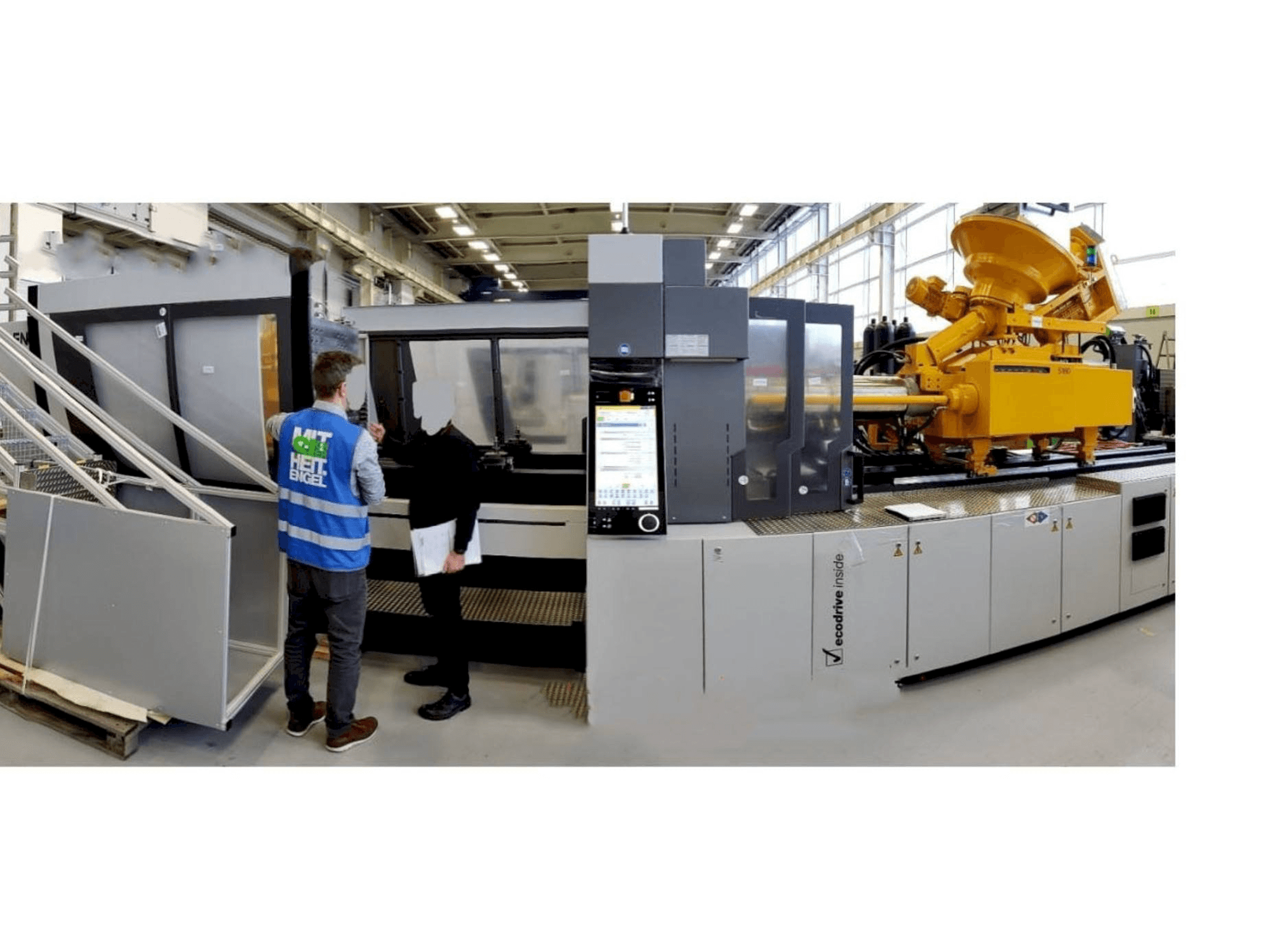 Čelní pohled na ENGEL Vc 5160/260 stroj