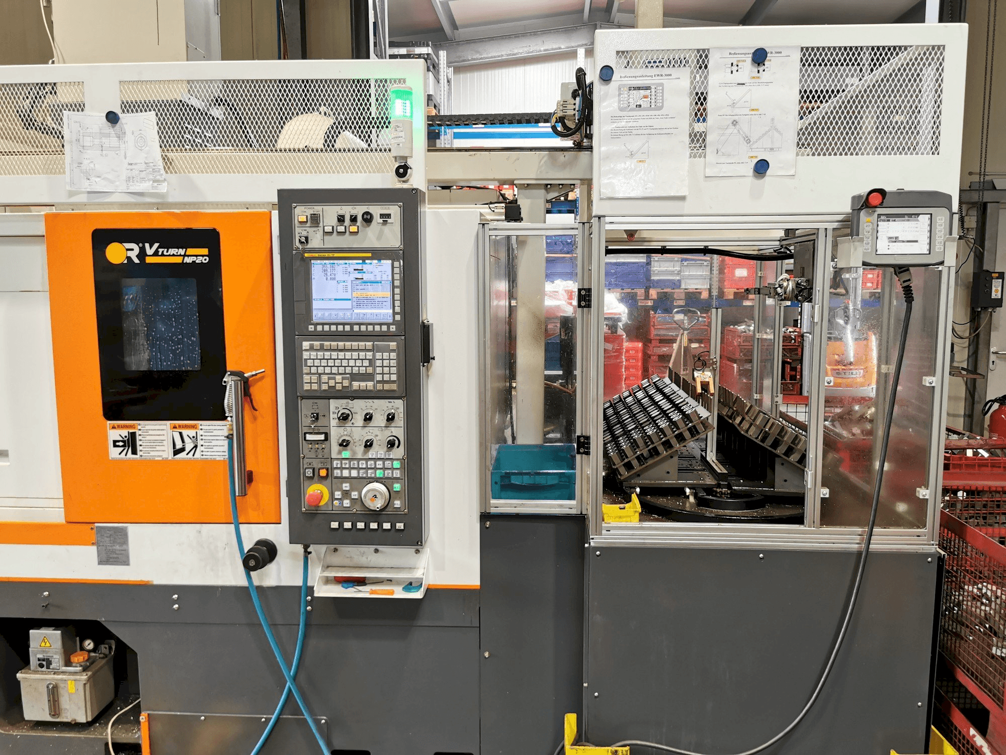 Čelní pohled na Victor V Turn MP stroj