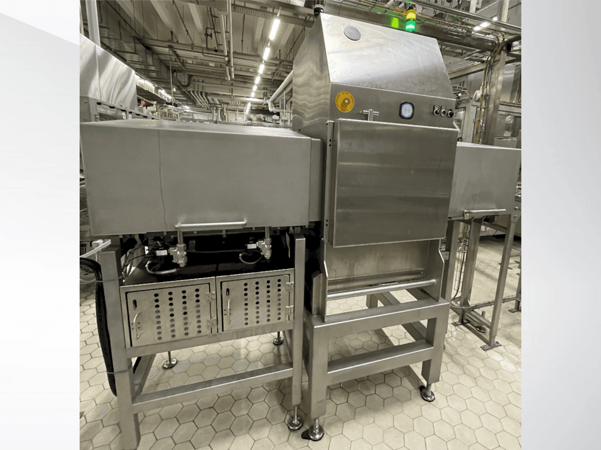 Čelní pohled na WIPOTEC SC 30 stroj