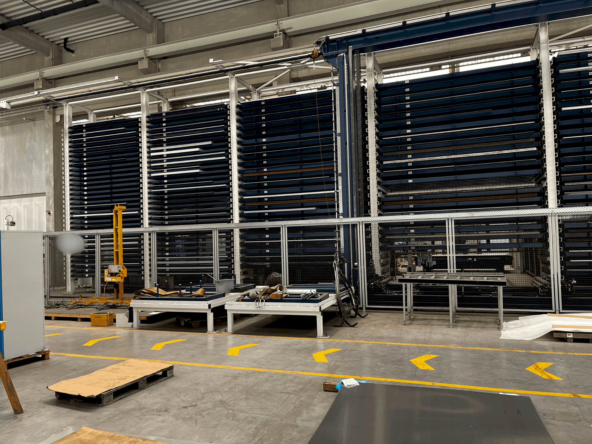 Čelní pohled na TRUMPF STOPA stroj