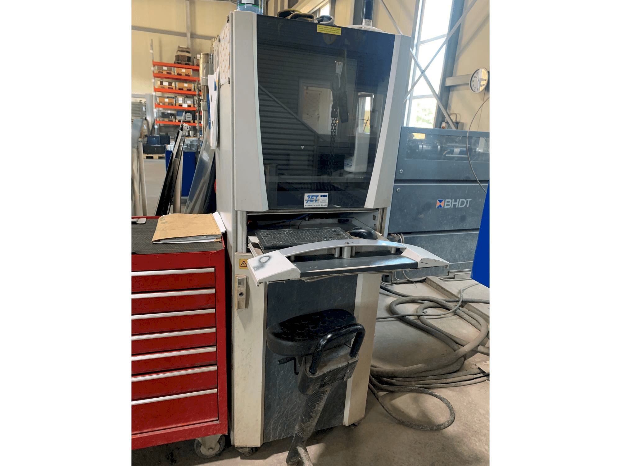 Čelní pohled na MAXIMATOR JetMax HS 2515 stroj