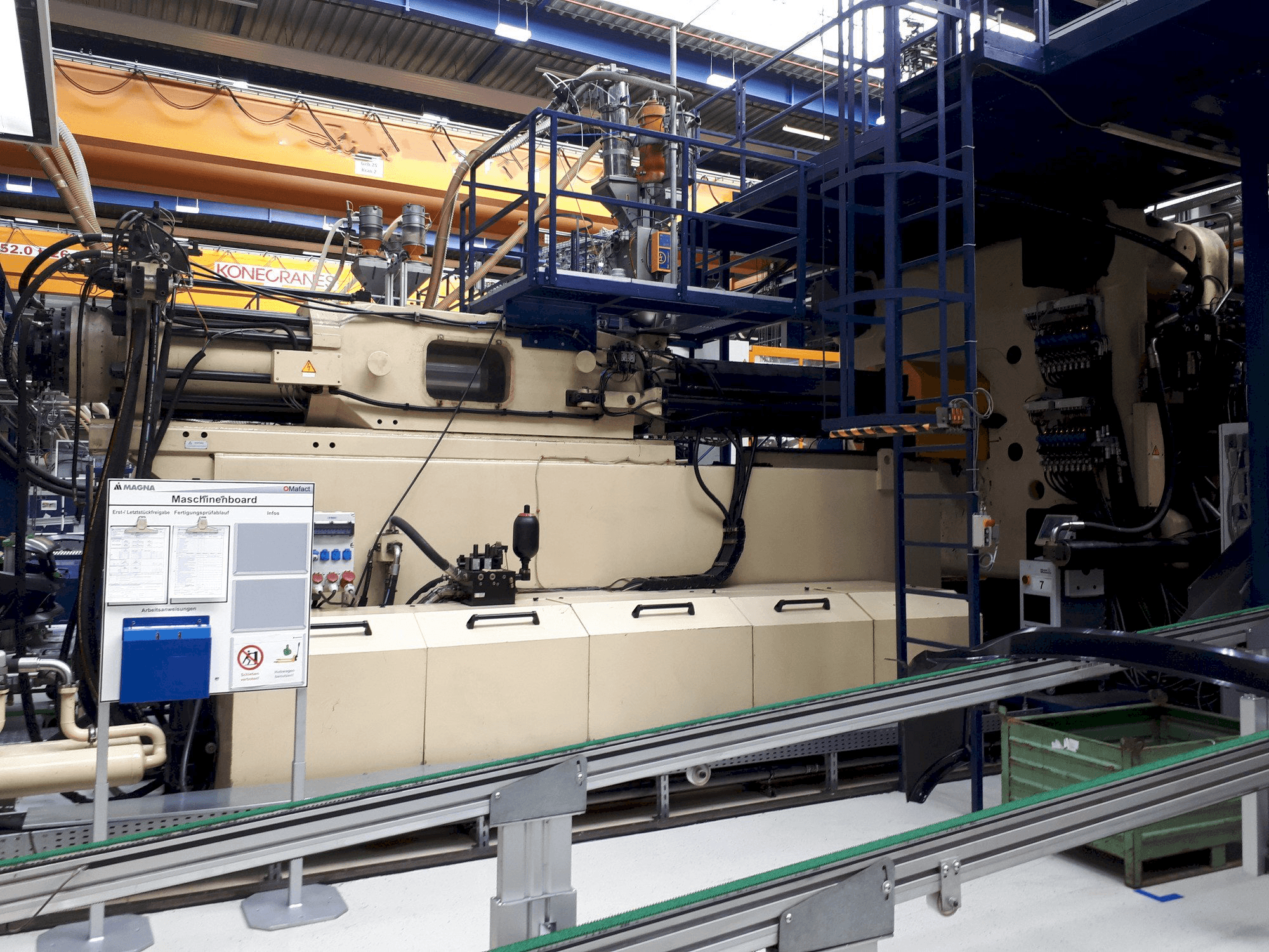 Čelní pohled na Husky SGM 3650 stroj